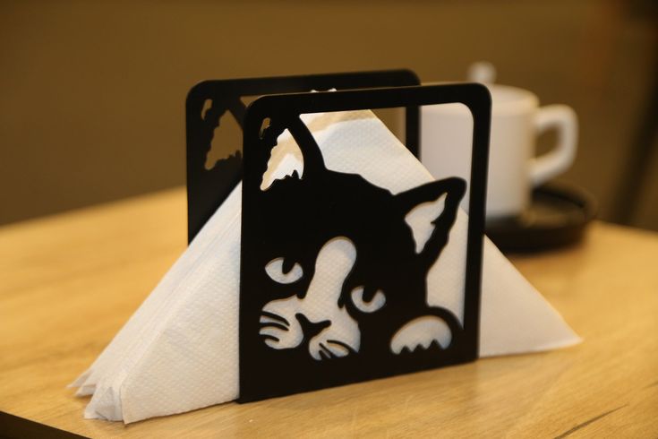 Tissue Holder Cat